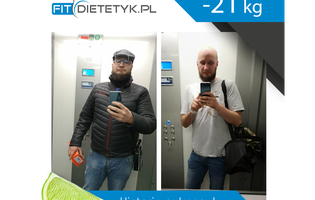 Zgubiłem ponad 20 kg w 3 miesiące i waga nadal spada.
